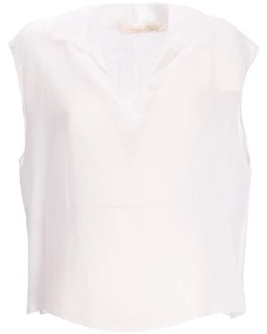 Devotion Dogma Sleeveless Blouse - White
