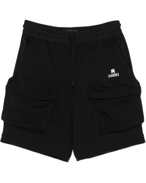 Amiri Shorts Cargo Logo - Black