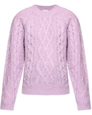 Isabel Marant Cable-knit sweater - Pink