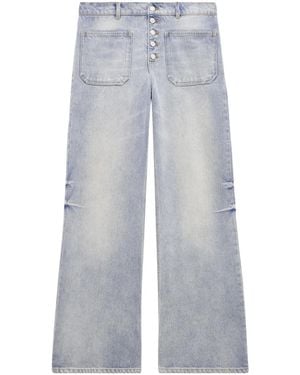 COURREGES ローライズストレートジーンズ courreges-blue-Jeans-Hammer.jpeg