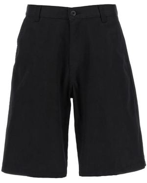 Carhartt Brader Cotton Twill Shorts - Black