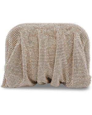 Benedetta Bruzziches Bolso de mano La Petite con cadena - Gris