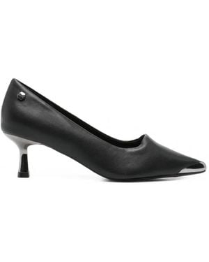 Cult Rebel Metal-Tip Pointed-Toe Pumps - Black