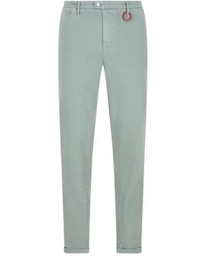 Sartoria Tramarossa メタルリング パンツ - グリーン