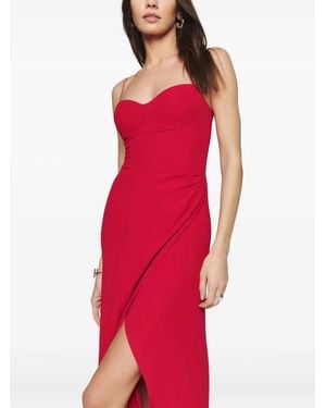 Reformation Kourtney Dress - Red