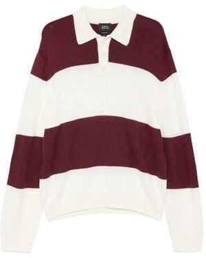 A.P.C. Sweaters & Knitwear - Red