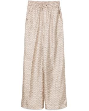 Herno Trousers - Natural