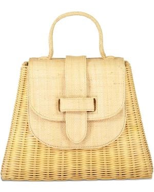 PAMELA MUNSON The Lady Bag Wove Tote Bag - Natural