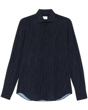 Xacus Strukturiertes Hemd - Blau
