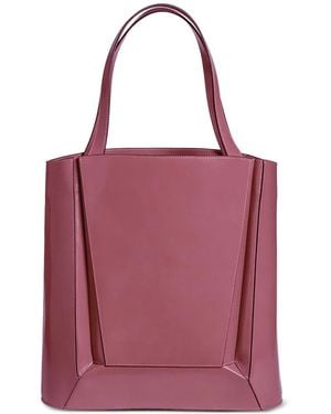 Merryl Tielman Hans Leather Tote Bag - Pink