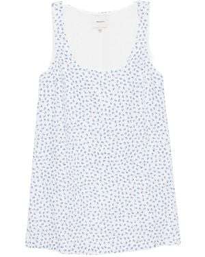 Reformation Hamley リネンドレス - ホワイト