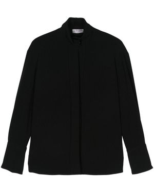 Alberto Biani Long-Sleeves Shirt - Black