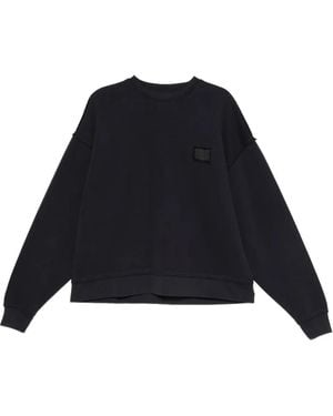 New Amsterdam Logo-Patch Sweatshirt - Blue