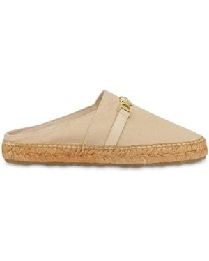 Love Moschino Heart-Motif Espadrilles - White