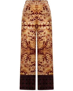 Pierre Louis Mascia All-Over Print Trousers - Natural