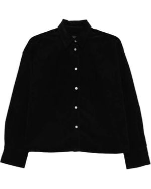 7 For All Mankind Camisa con botones - Negro