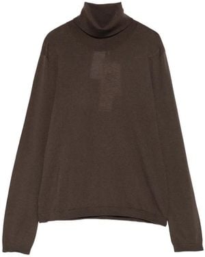 Max Mara Mmlfervore Roll-Neck Jumper - Brown
