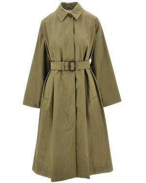 Weekend by Maxmara Belted Trench - Green