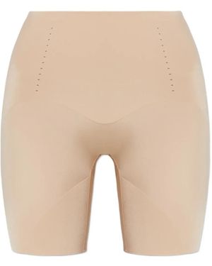 Heist High-Waisted Shorts - Natural