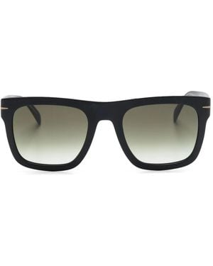 David Beckham Flat-Top Sunglasses - Black
