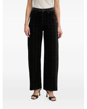 ARMANI EXCHANGE Patterned Jeans - Black