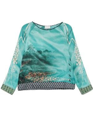 Pierre Louis Mascia Aloe Tシャツ - グリーン