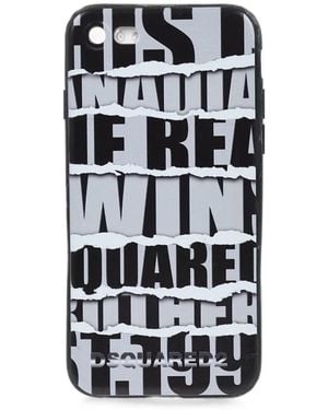 DSquared² Coque D'Iphone 7 À Logo Imprimé - White