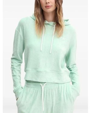 HUGO Top de manga larga con capucha - Verde