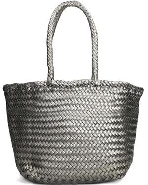 Dragon Diffusion Woven Tote Bag - Grey