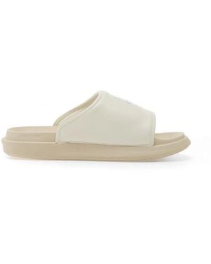 Y-3 Logo Sandals - White