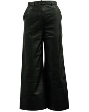Dodo Bar Or Hose Aus Leder - Schwarz