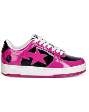 A Bathing Ape Bape Sta Low-Top Sneakers - Pink