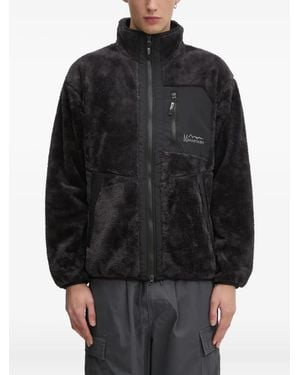 Manastash High-Neck Fleece Jacket - Black