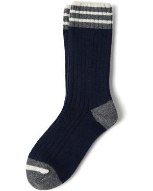Brunello Cucinelli カシミア 靴下 - ブルー
