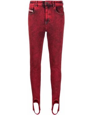 DIESEL Vaqueros Skinny Cl-D-Slandy-G - Rojo