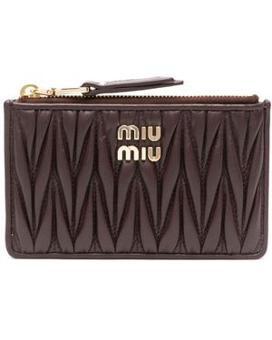 Portafogli e portatessere Miu Miu da donna | Sconto online fino al 10% |  Lyst