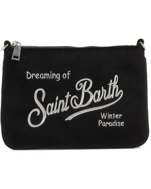 MC2 Saint Barth Bolso De Hombro Con Logo Bordado - Negro