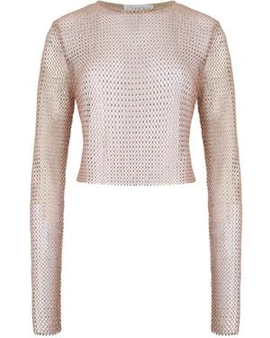Genny Embellished Top - Pink