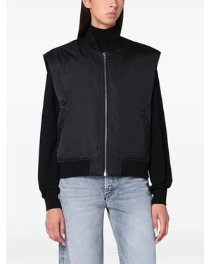 IVY & OAK Zip Gilet - Black