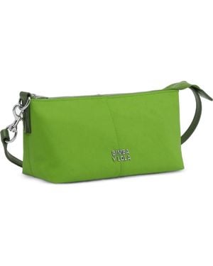 Bimba Y Lola Small Acid Nylon Crossbody Bag - Green