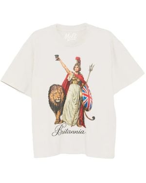 Melt Graphic-Print T-Shirt - White