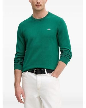 GANT クルーネックセーター - グリーン