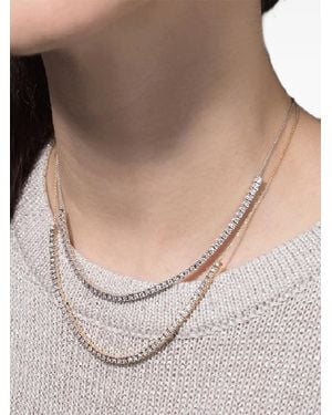 Dana Rebecca Ava Bea Diamond Tennis Necklace - Metallic