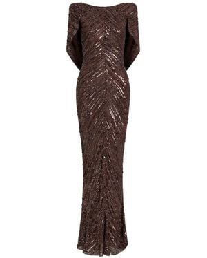 Jenny Packham Sakari Gown - Brown