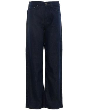 Rag & Bone Logan Wide-Leg Jeans - Blue