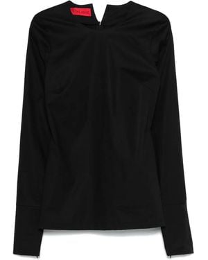 Thelatest Poplin Blouse - Black