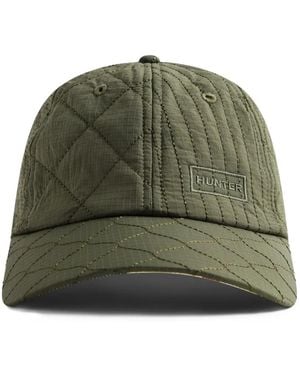 HUNTER Cappello Da Baseball Patchwork - Verde