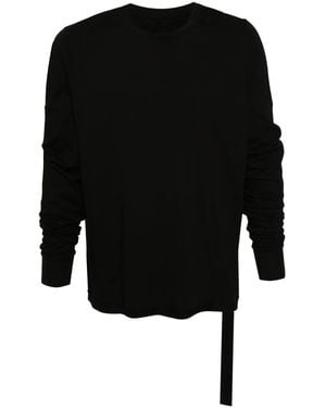 Rick Owens クルーネック スウェットシャツ - ブラック