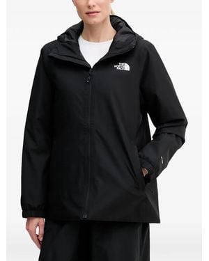 The North Face Quest Dryvent Insulated Hooded Raincoat - Black