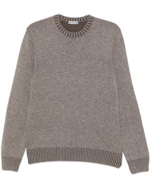 Vengera Jersey Con Ribete De Canalé - Gris